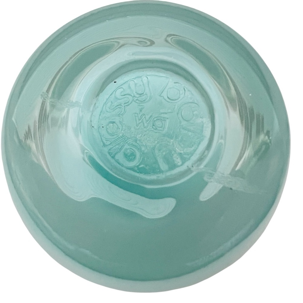 Glassybaby Aqua Blue Votive Glass Candle Holder - Picture 4 of 5